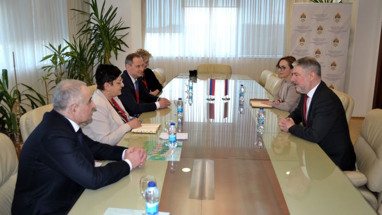 Министар Шеранић угостио делегацију Онкоцентра Н.П. Напалков из Санкт Петербурга