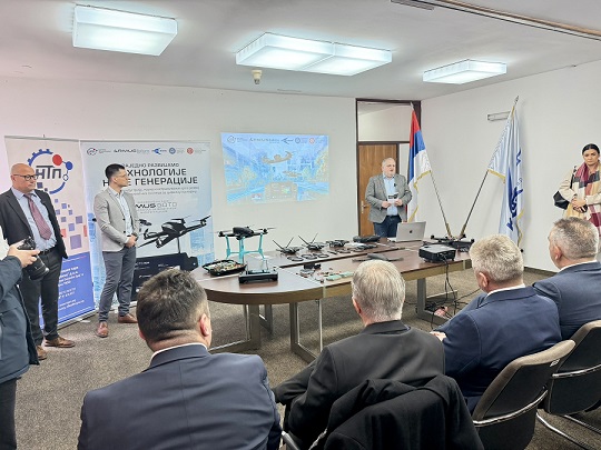 Презентован стартап пројекат Научно-технолошког парка - беспилотни системи (дронови) 