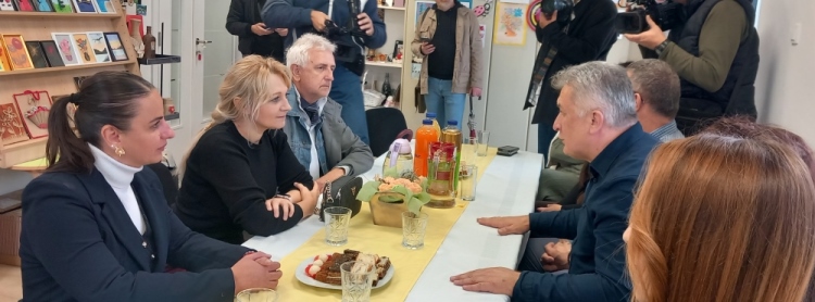 Чабрић посјетила Удружење „Сунце нам је заједничко“