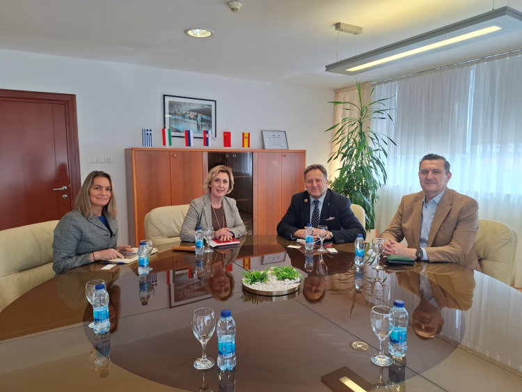 Представници Министарства привреде и предузетништва са резидентним представником УНДП-a у БиХ