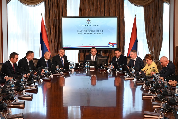 1. посебна сједница: Оснаживање статуса Српске један од кључних циљева Владе Републике Српске
